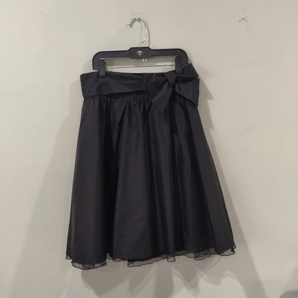 Gap Kids Tea Party Taffeta Black Bow Tutu Skirt